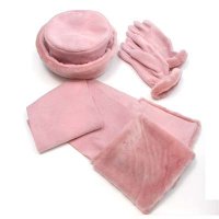 Polyester Glove/Hat/Scarf Set